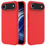 Custodia per telefono in silicone tinta unita, For iPhone Air, For iPhone 16 Pro Max