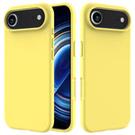 Custodia per telefono in silicone tinta unita, For iPhone Air, For iPhone 16 Pro Max