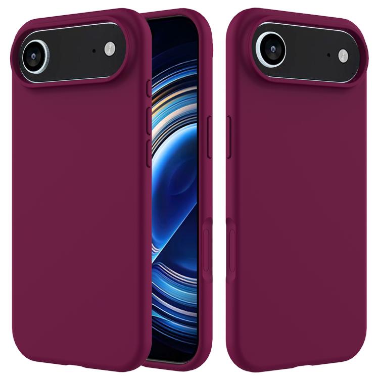 Custodia per telefono in silicone tinta unita, For iPhone Air, For iPhone 16 Pro Max
