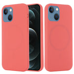 Custodia silicone antiurto per iPhone 15 MagSafe