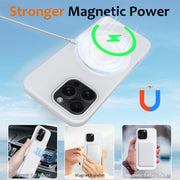 Custodia per telefono Magsafe in silicone antiurto, For iPhone 16 Pro, For iPhone 16 Plus