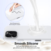 Custodia per telefono Magsafe in silicone antiurto, For iPhone 16 Pro, For iPhone 16 Plus