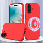 Custodia in silicone antiurto per iPhone 16 Pro