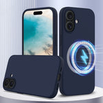 Custodia in silicone antiurto per iPhone 16 Pro