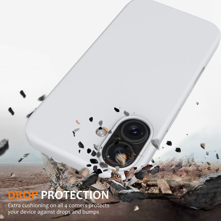 Custodia in silicone antiurto per iPhone 16