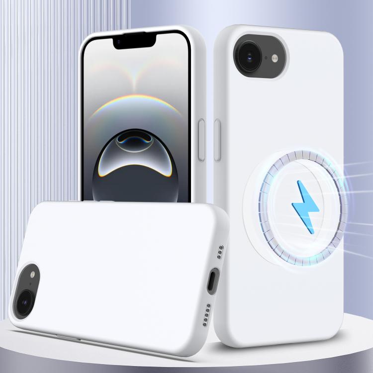 Custodia Magsafe in silicone per iPhone 16/16 Pro Max