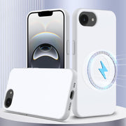 Custodia Magsafe in silicone per iPhone 16/16 Pro Max