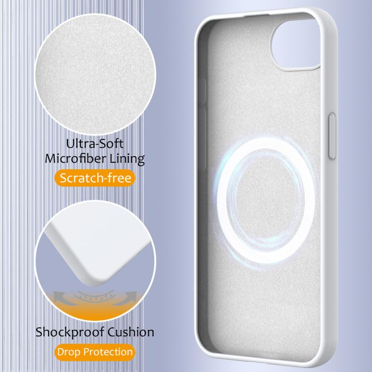 Custodia silicone antiurto per iPhone 17 Pro MagSafe