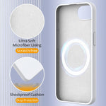 Custodia silicone Magsafe per iPhone 16 e 16 Pro Max