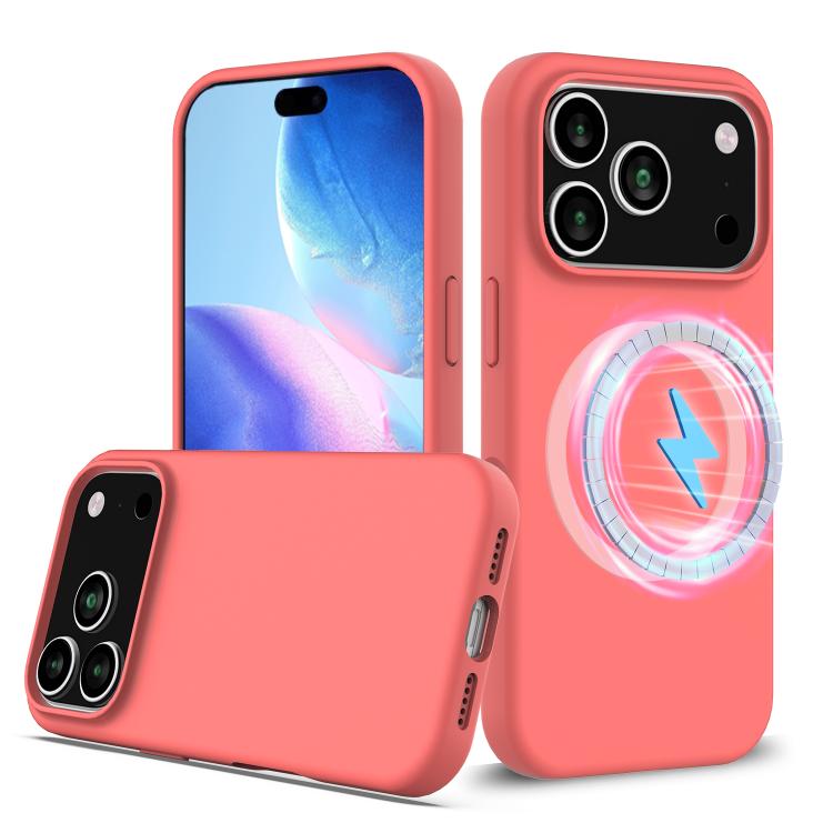 Custodia silicone Magsafe per iPhone 16 e 16 Pro Max