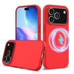 Custodia silicone Magsafe per iPhone 16 e 16 Pro Max