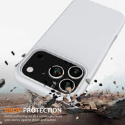 Custodia per telefono Magsafe in silicone antiurto, For iPhone 17 Pro, For iPhone 17