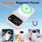 Custodia per telefono Magsafe in silicone antiurto, For iPhone 17 Pro, For iPhone 17