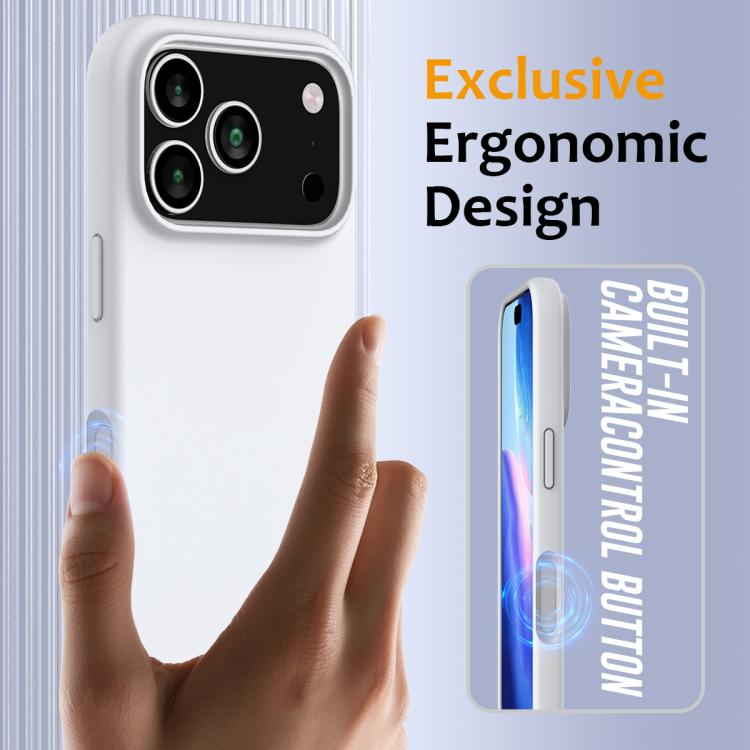 Custodia per telefono Magsafe in silicone antiurto, For iPhone 16 Pro, For iPhone 16 Plus