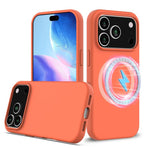 Custodia silicone antiurto per iPhone 17 Pro MagSafe