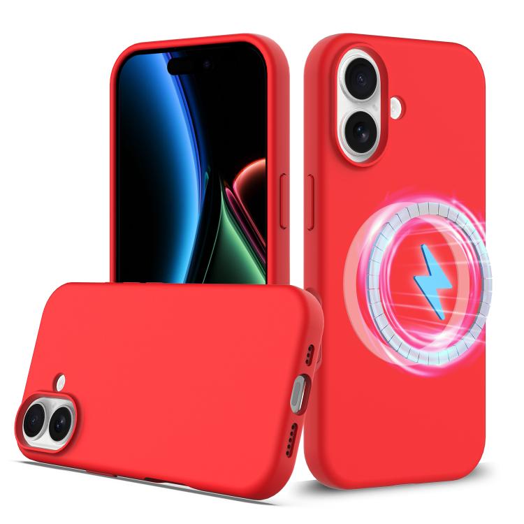 Custodia silicone antiurto per iPhone 17 Pro MagSafe