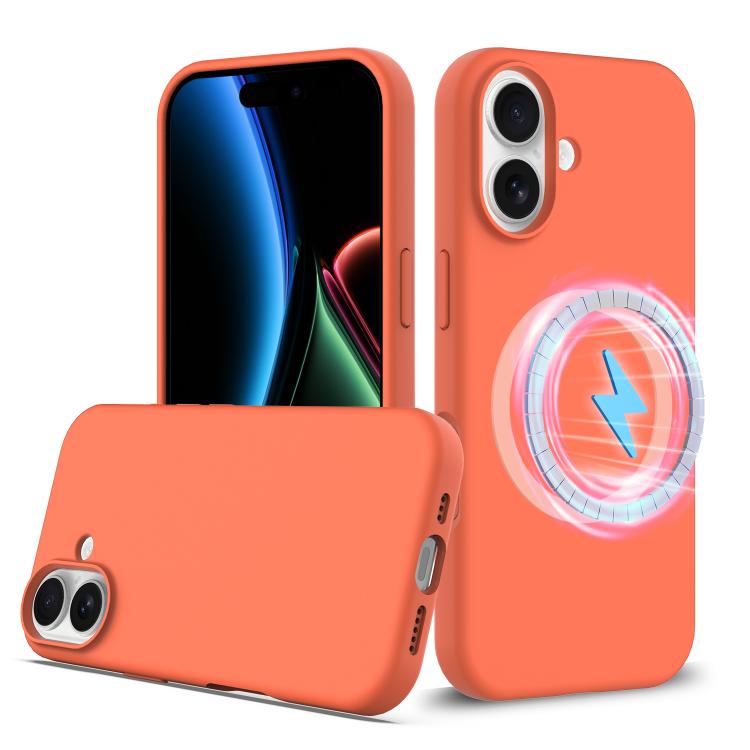 Custodia silicone antiurto per iPhone 17 Pro MagSafe