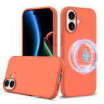 Custodia silicone antiurto per iPhone 17 Pro MagSafe