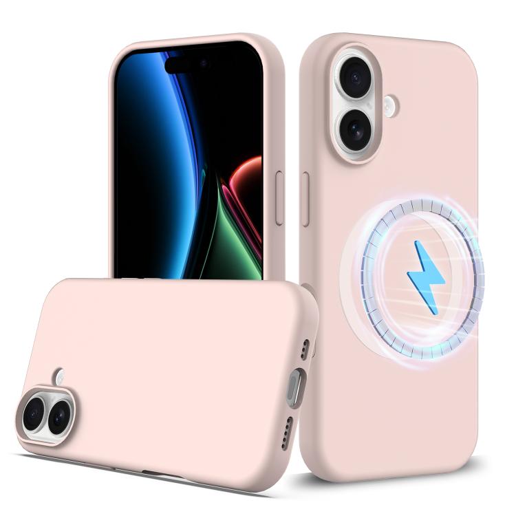 Custodia silicone antiurto per iPhone 17 Pro MagSafe
