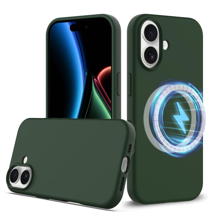 Custodia silicone antiurto per iPhone 17 Pro MagSafe