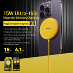Caricabatterie wireless magnetico WK WP-U166 15W