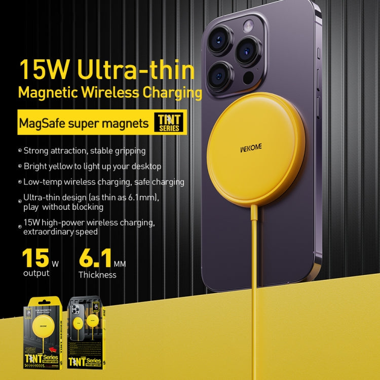 Caricabatterie wireless magnetico WK WP-U166 15W
