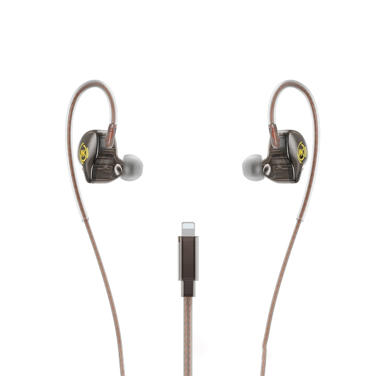 Auricolare cablato WK YC08 8 Pin 1,2 m trasparente