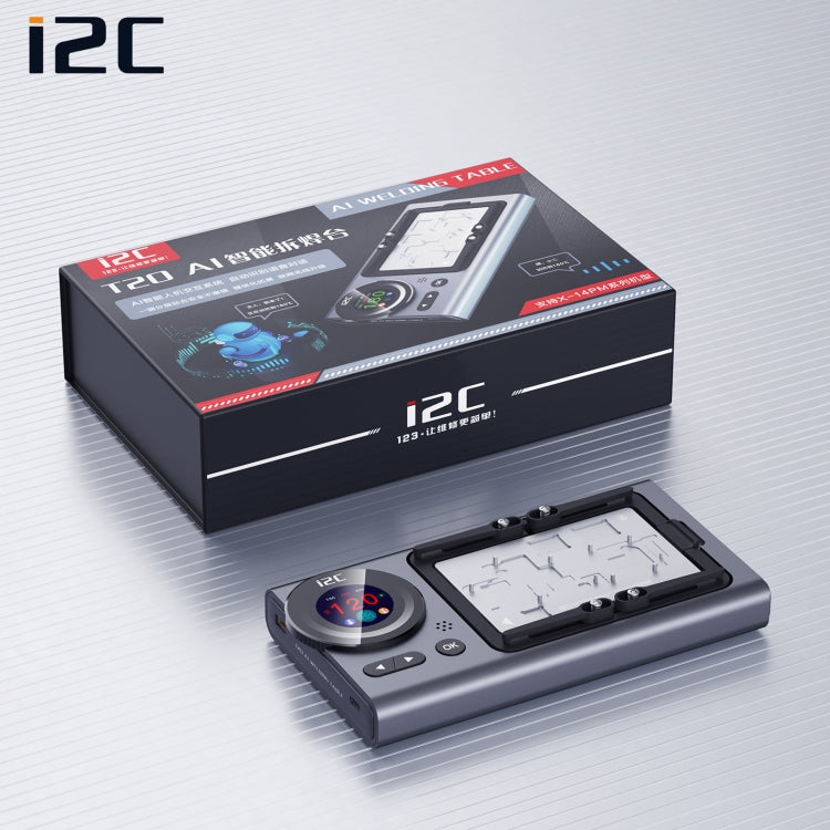 Piattaforma di riscaldamento a strati centrali per scheda madre intelligente i2C T20 per iPhone serie X-13, i2C T20 For iPhone X-13 Series