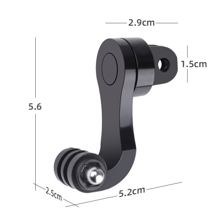 360 Rotazione J-Hook Buckle Mount Adapter