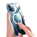 Custodia Magsafe trasparente per iPhone 15