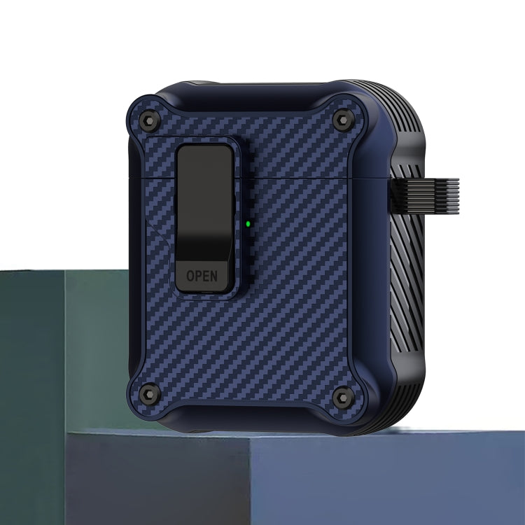 Custodia in fibra di carbonio per AirPods 1 e 2
