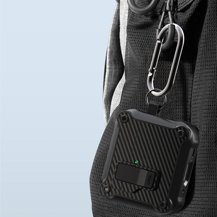 Custodia protettiva in fibra di carbonio per AirPods