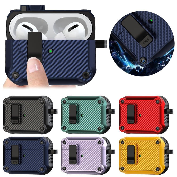 Custodia in fibra di carbonio per AirPods 1 e 2