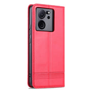 AZNS Custodia per telefono in pelle a conchiglia con struttura in vitello magnetico, For Xiaomi Redmi K60 Ultra/Mi 13T/13T Pro, For Xiaomi Redmi K70/K70 Pro, For Xiaomi Redmi 12 4G, For Xiaomi Redmi Note 12S