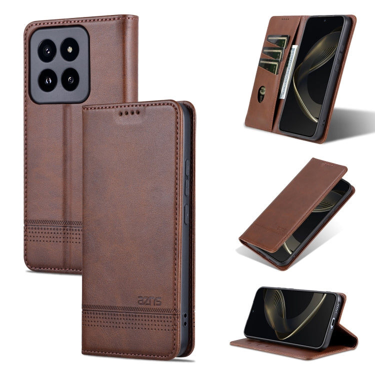 Custodia portafoglio in pelle per Xiaomi 14 Ultra