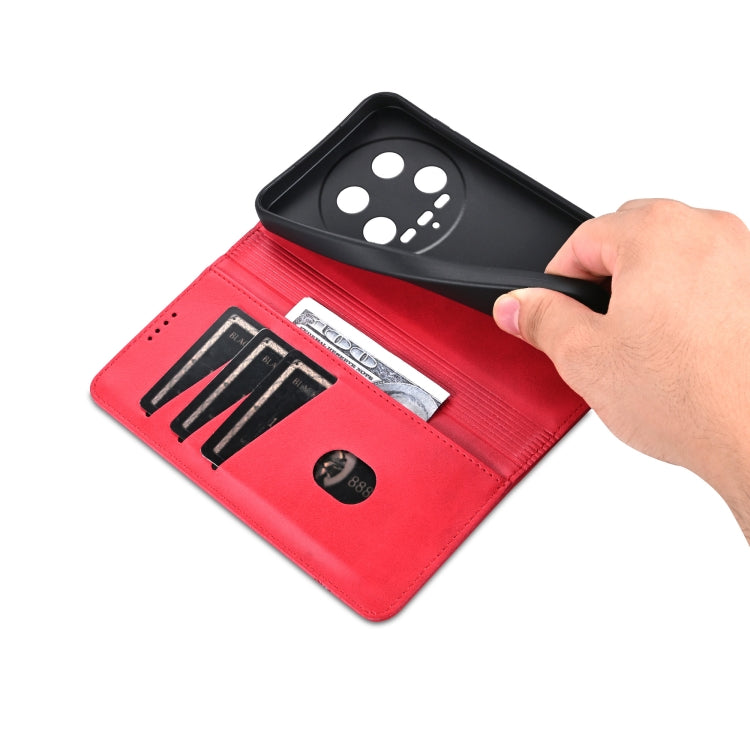 Custodia portafoglio in pelle per Xiaomi 14 Ultra