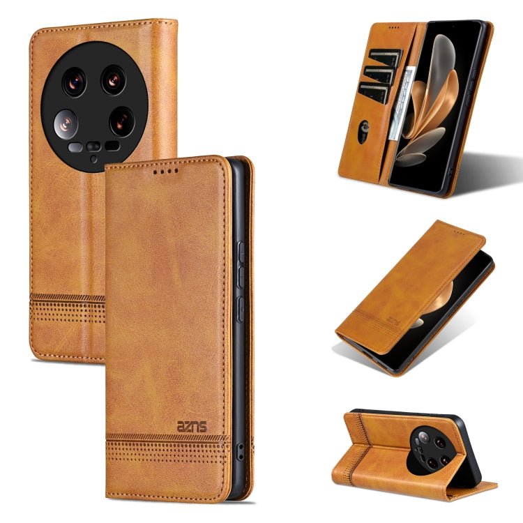 Custodia portafoglio in pelle per Xiaomi 14 Ultra