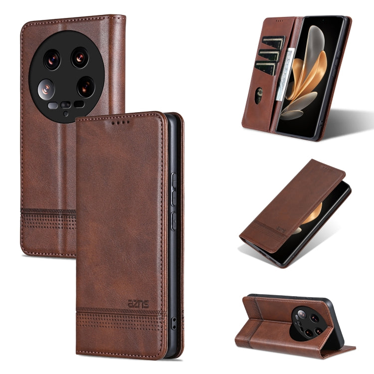 Custodia portafoglio in pelle per Xiaomi 14 Ultra