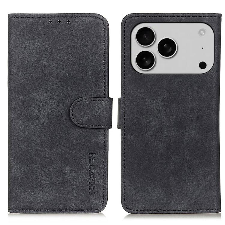 Custodia in pelle KHAZNEH per iPhone 16 e 15