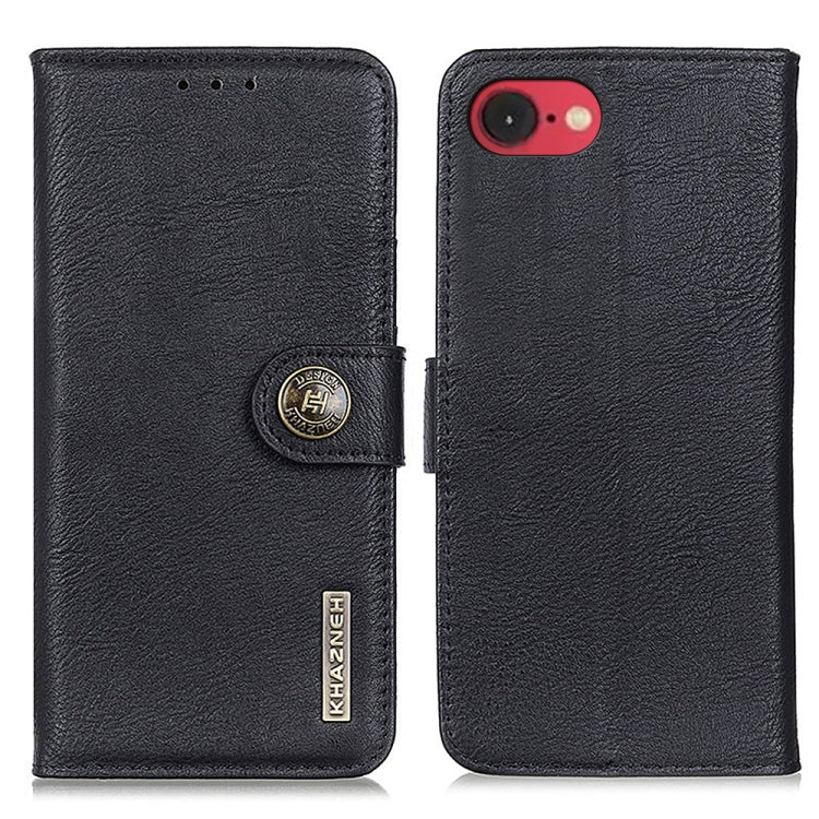 Custodia in pelle orizzontale per iPhone 16 e 15