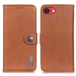 Custodia in pelle orizzontale con cavalletto per iPhone 16 e 15