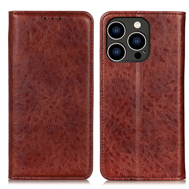 Custodia portafoglio in pelle magnetica per iPhone 15 e 16