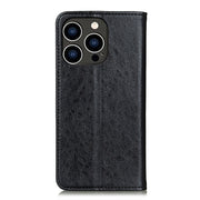 Custodia in pelle magnetica per iPhone 16 e 15