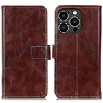 Custodia in pelle per iPhone 15 e 16 retro