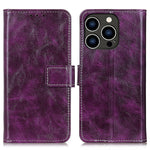 Custodia in pelle per iPhone 15 e 16 retro