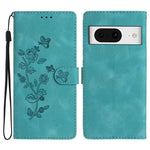 Custodia per telefono in pelle con motivo a farfalla in rilievo, For Google Pixel 9a, For Google Pixel 8 Pro, For Google Pixel 8, For Google Pixel 7a