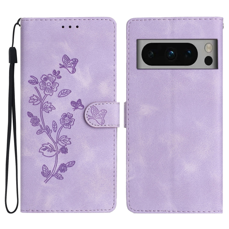 Custodia per telefono in pelle con motivo a farfalla in rilievo, For Google Pixel 9a, For Google Pixel 8 Pro, For Google Pixel 8, For Google Pixel 7a