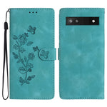 Custodia per telefono in pelle con motivo a farfalla in rilievo, For Google Pixel 9a, For Google Pixel 8 Pro, For Google Pixel 8, For Google Pixel 7a