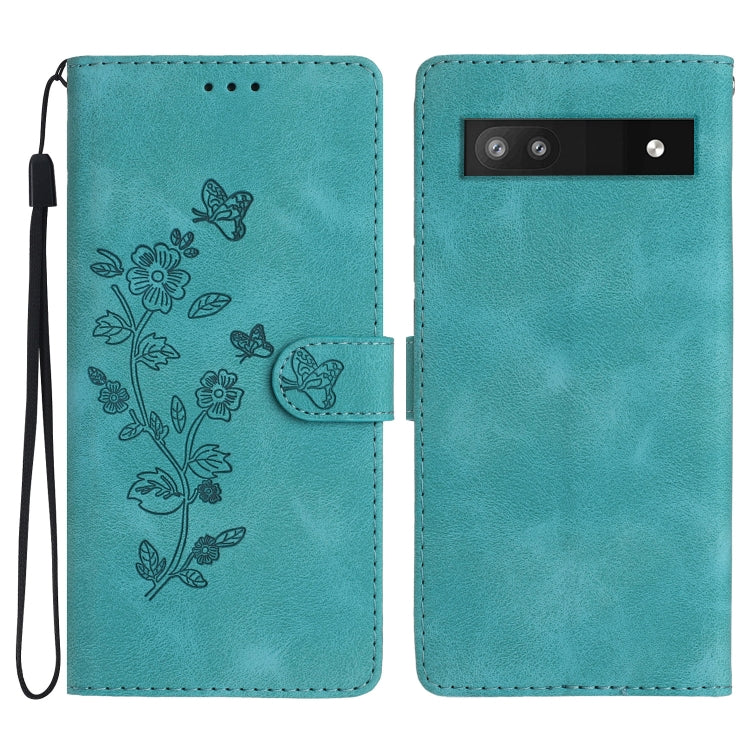 Custodia per telefono in pelle con motivo a farfalla in rilievo, For Google Pixel 9a, For Google Pixel 8 Pro, For Google Pixel 8, For Google Pixel 7a
