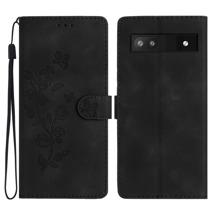 Custodia per telefono in pelle con motivo a farfalla in rilievo, For Google Pixel 9a, For Google Pixel 8 Pro, For Google Pixel 8, For Google Pixel 7a